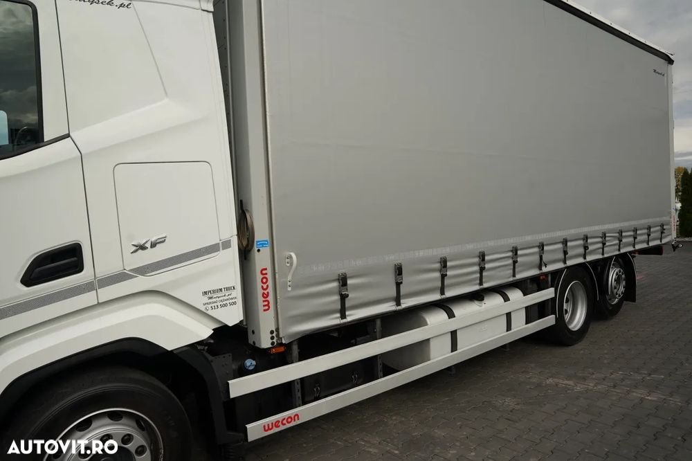 DAF XF 480 / CORTINĂ / 6X2 / I-PARK COOL / PUNTE RIDICATĂ / ȘINGĂ BOGIE / CONTRACT DE REPARAȚIE POST-SERVICE - 11