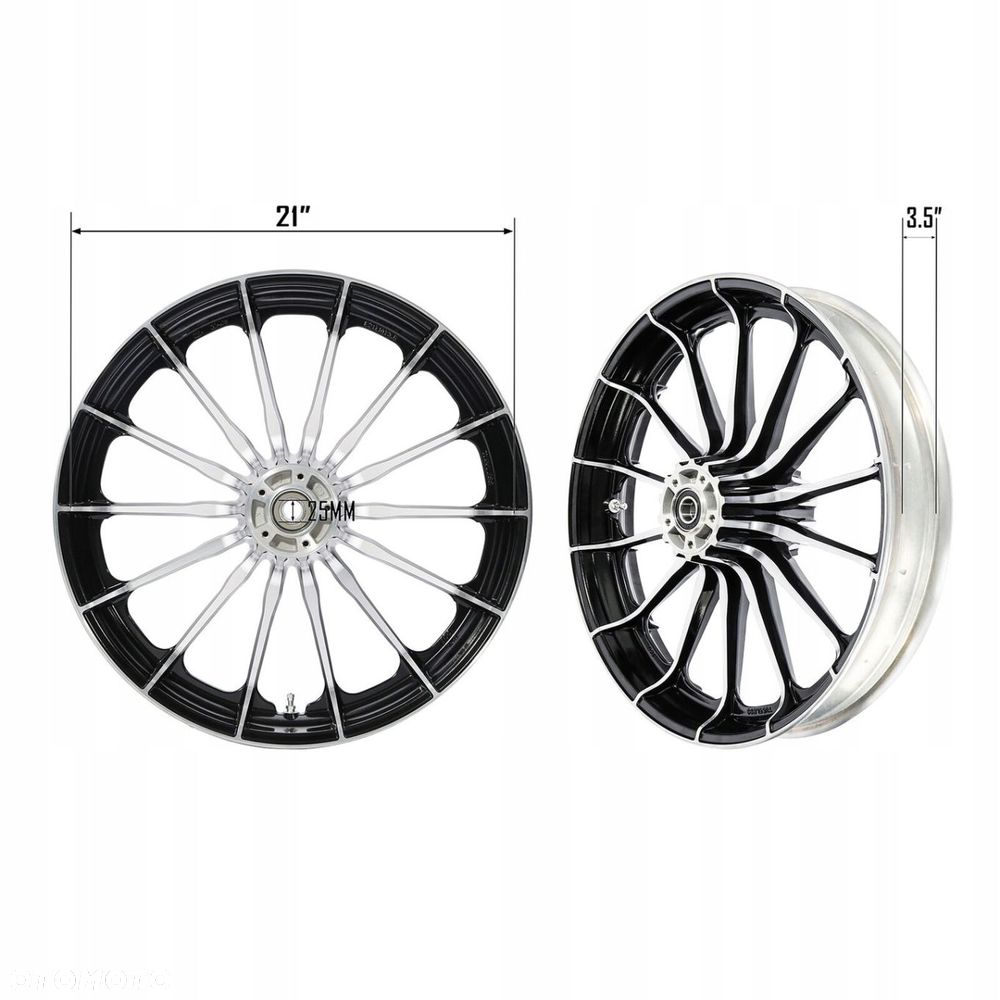 Przednia Felga Koło Harley-Davidson Touring ABS 21" - 6