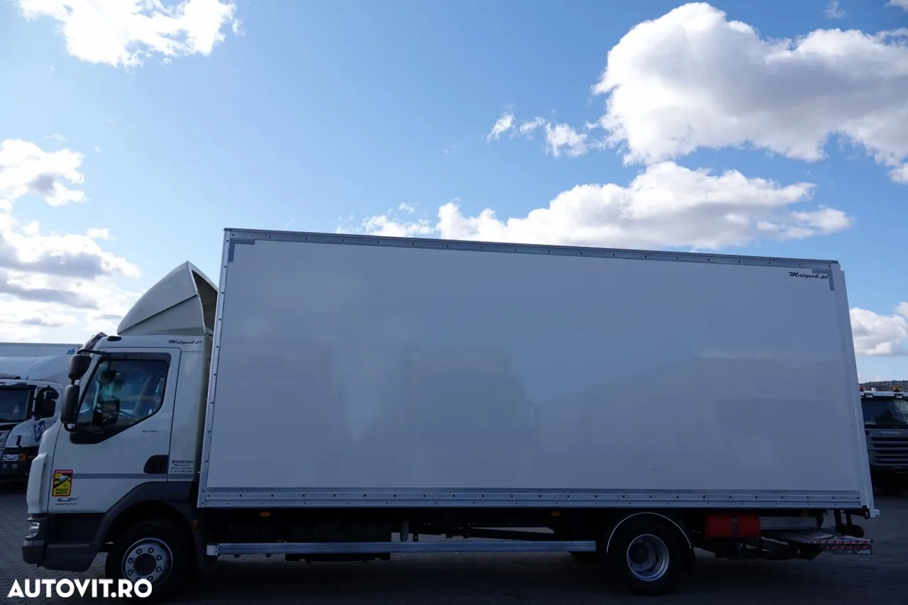DAF LF 210 / CONTAINER - 7 M / SOLO / DHOLLANDIA LIFT / EURO 6 - 8