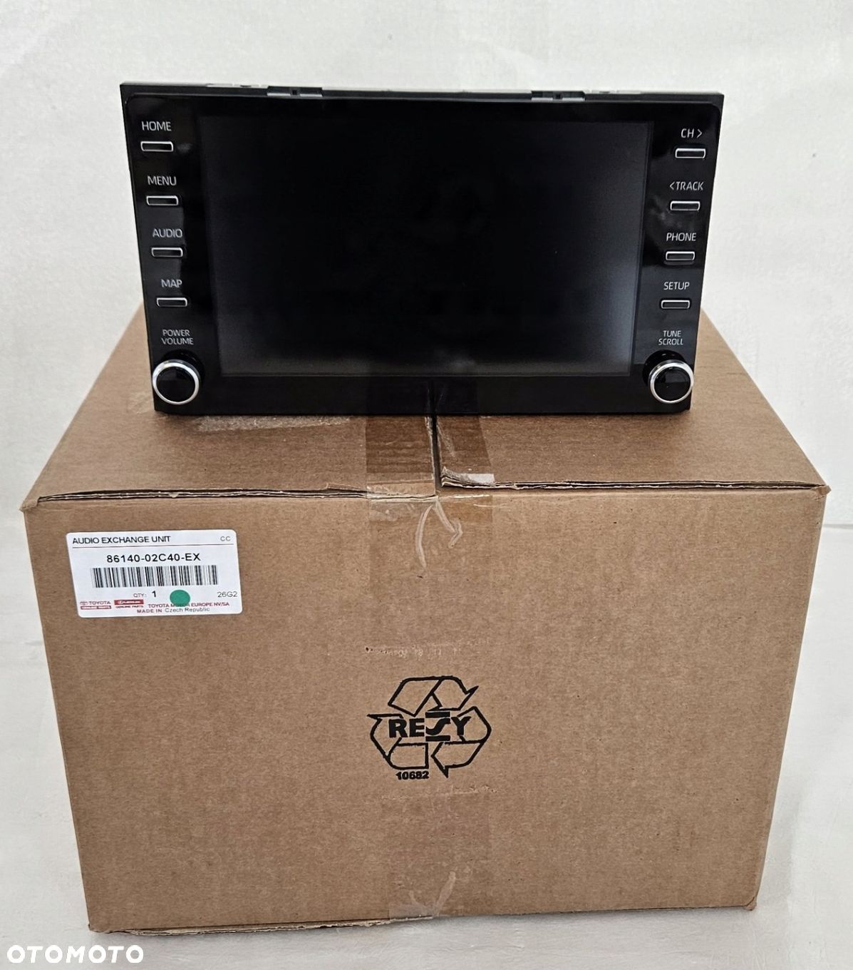 PANEL STEROWNIK NAWIGACJI RADIO WYŚWIETLACZ TOYOTA COROLLA E21 XII 2018- - 1