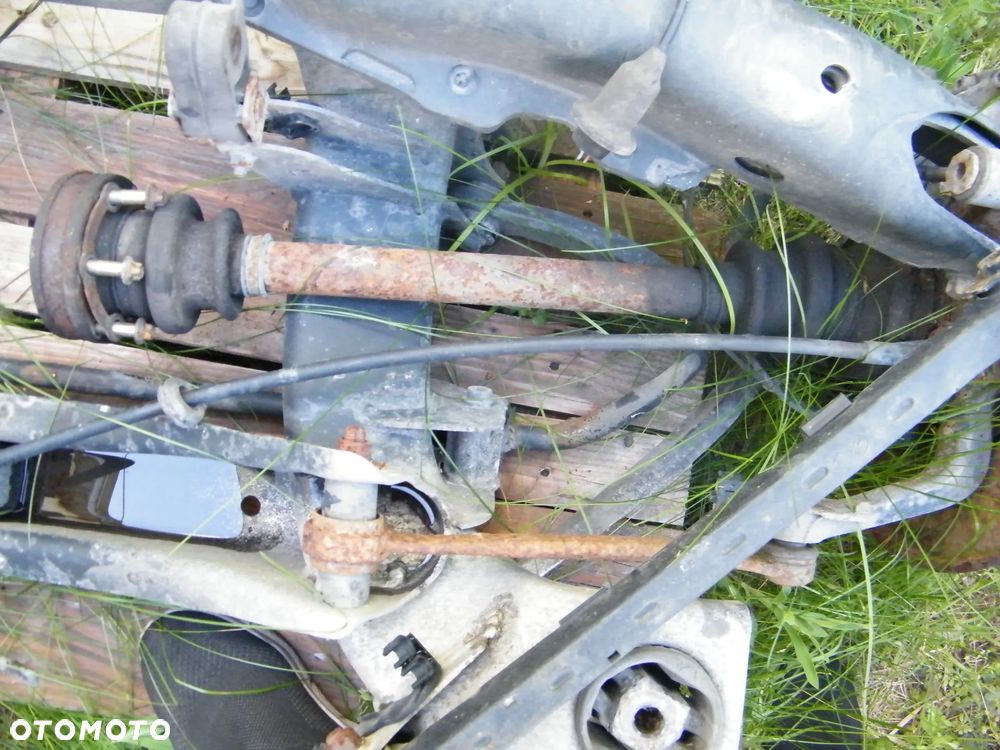 Półoś Piasta Zwrotnica Wahacz Sanki Belka Tarcze Zacisk Dyferencjał Drążek Stabilizator Tył Zawieszenia  Mercedes W220 3.2 CDI 197KM - 10
