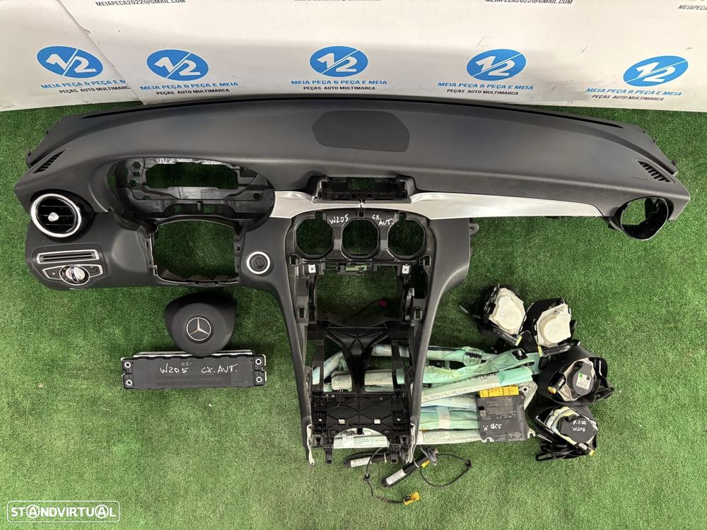 Kit Air Bags Mercedes Class C W205 de 2015 - 1