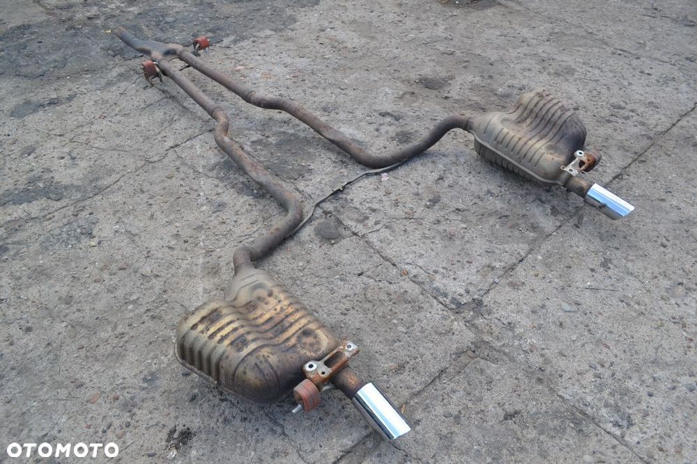 AUDI A6 C6 2,7 3,0 TDI QUATTRO WYDECH KOMPLETNY TŁUMIK KOŃCÓWKI CHROM POMORSKIE - 2