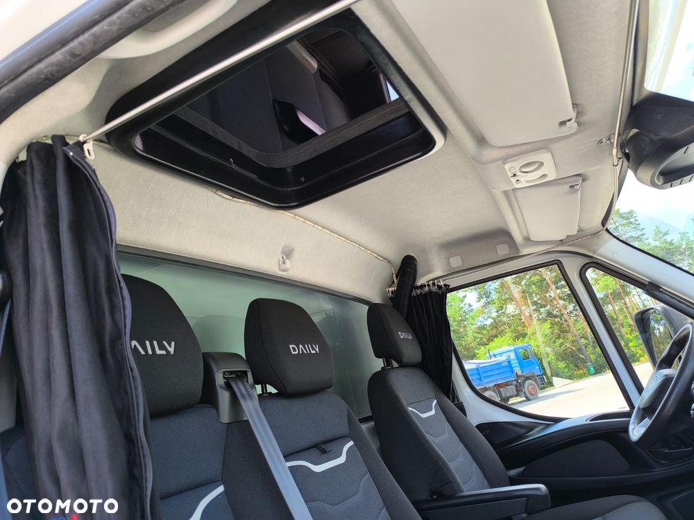 Iveco Daily 70C18 WINDA 1000kg, Sypialnia, 6.50m, 16Palet, 2xFirana + Zsuwany Dach! - 23