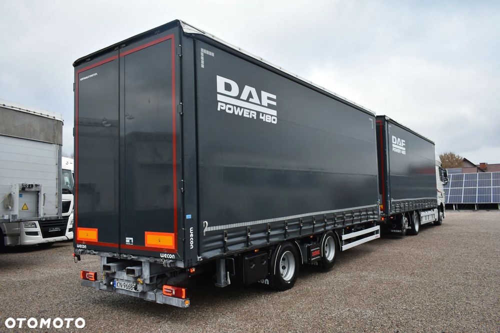 DAF XF 480 FT // 7.7+7.7 // TANDEM // WECON // SAF // XENON // KLIMA POSTOJOWA // RETARDER // SALON POLSKA // JAK NOWY !! // - 7