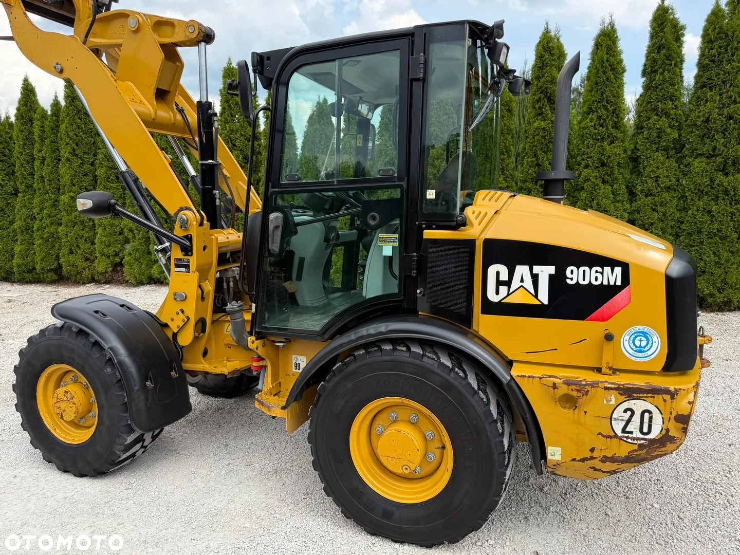 Caterpillar CAT 906M / PIĘKNA / ORYGINAŁ / ZADBANA / SPROWADZONA Z NIEMIEC / ORYGINAŁ / MAŁE GABARYTY / BEZ DPF I ADBLUE / CENA BRUTTO / 60 70 M 506 509 L30 L35 908 907 320 318 750 850 - 34