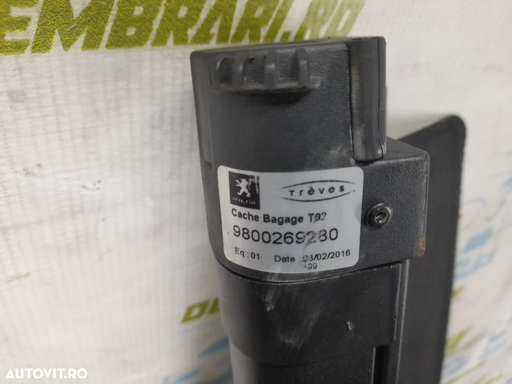 Rulou portbagaj 9800269280 Peugeot 308 T9 [2013 - 2017] 2.0 HDI AHR - 2