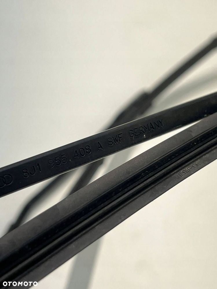 8J1 955 407 B Ramię wycieraczki szyby Audi TT TTS Mk2 2014 PRZÓD KOMPLET - 2