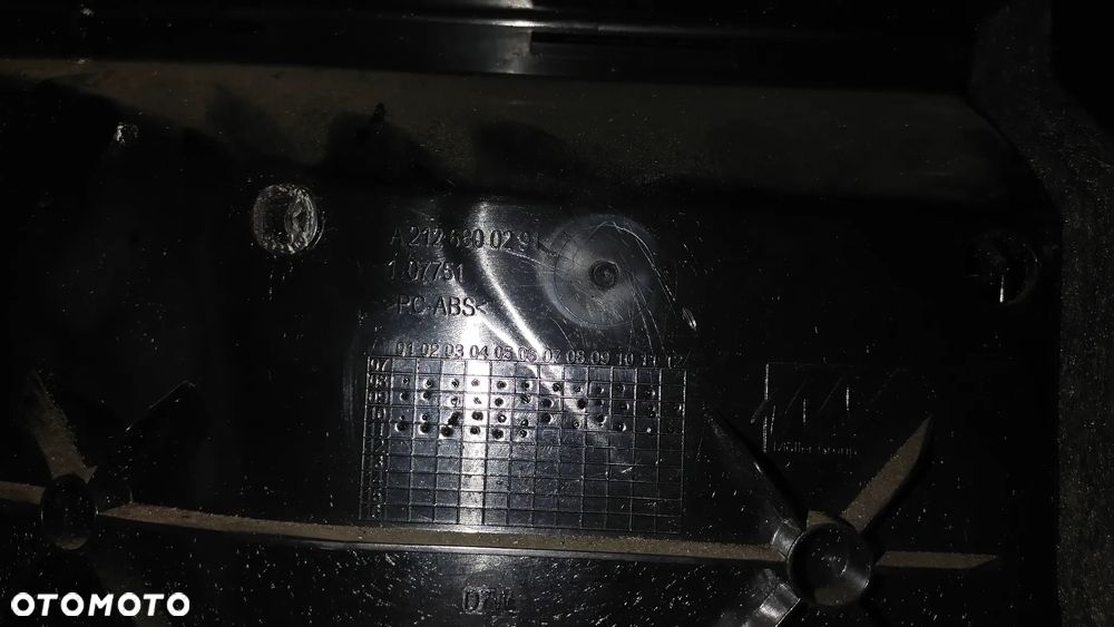 SCHOWEK PASAŻERA MERCEDES  A2126800291 - 3