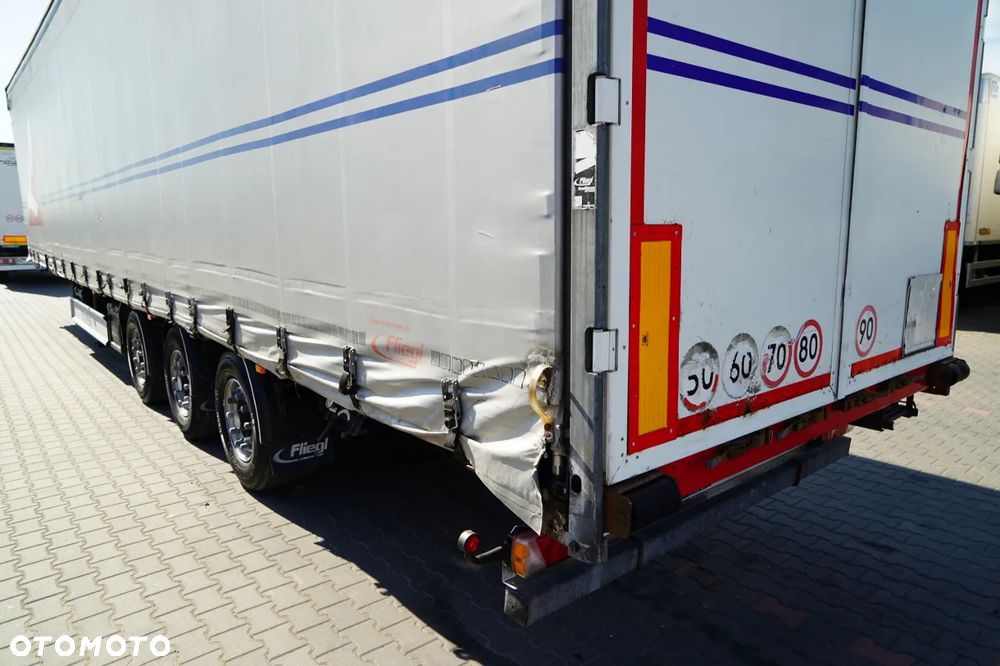Fliegl / FIRANKA / MEGA / MULDA 7 M / DACH PODNOSZONY / OSIE BPW / - 12
