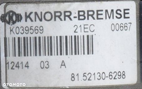 ZAWÓR GŁÓWNY HAMULCA POD PEDAŁ MAN TGA TGX TGS - 5