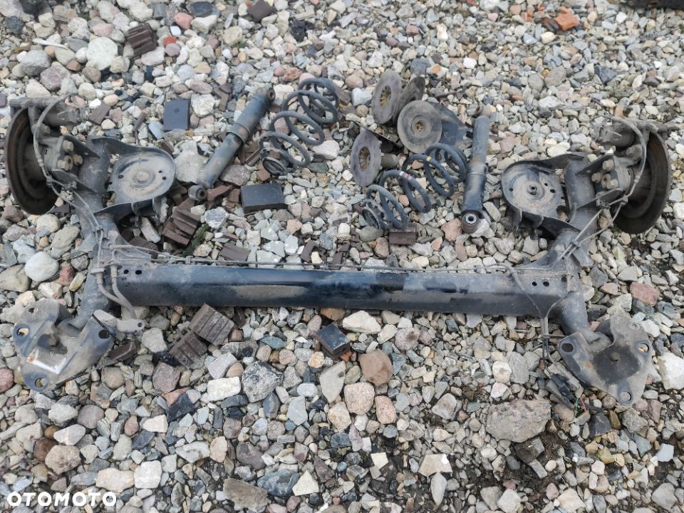 Belka Zawieszenia Tylna Tył oś Mercedes Citan Renault Kangoo 3 Amortyzatory Sprężyny - 1