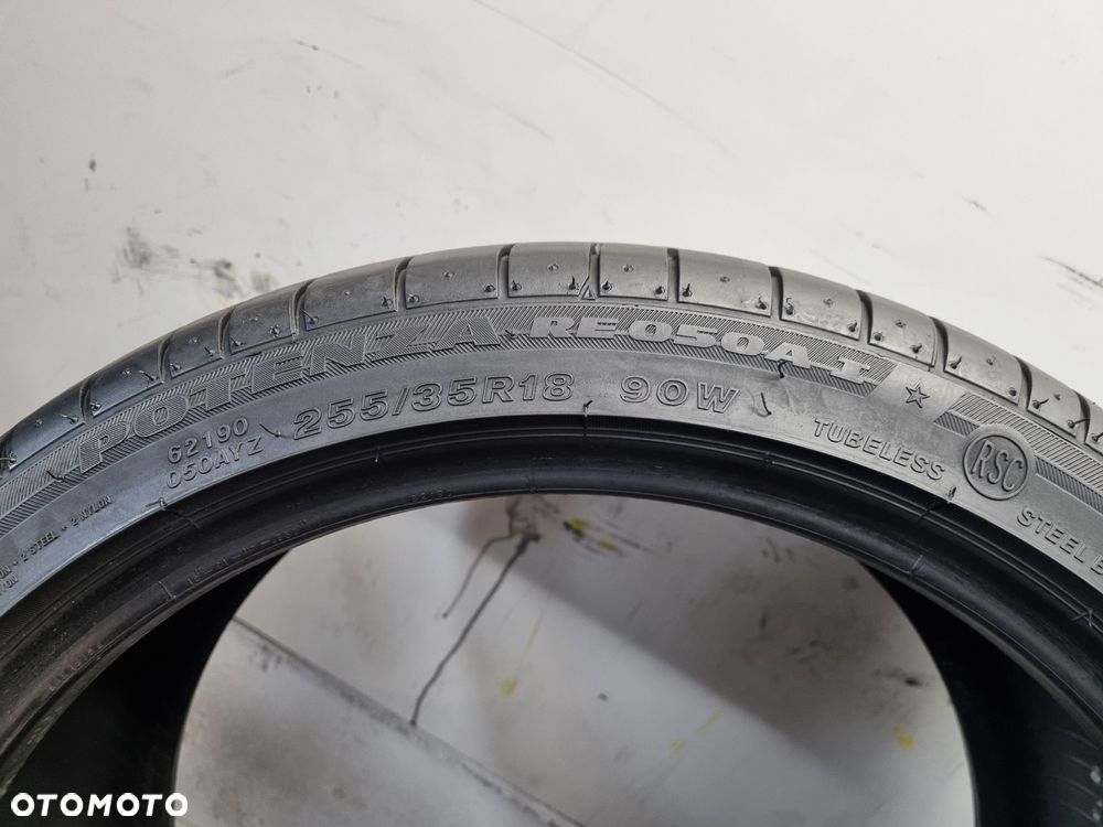 2x 255/35R18 90W BMW Bridgestone Potenza Re050A 7mm opony letnie - 7