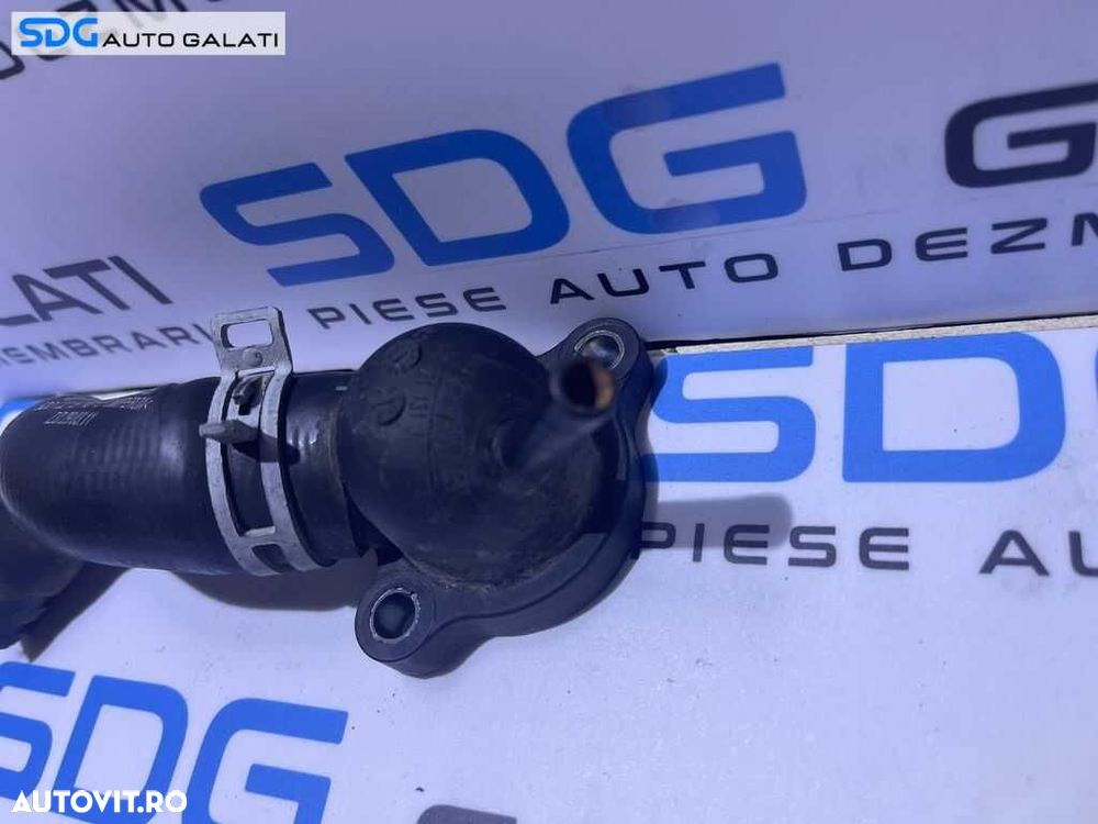 Furtun Conducta Racord Distribuitor Apa VW Golf 7 2.0 TDI 2013 - 2017 Cod 5Q0122157AJ - 3