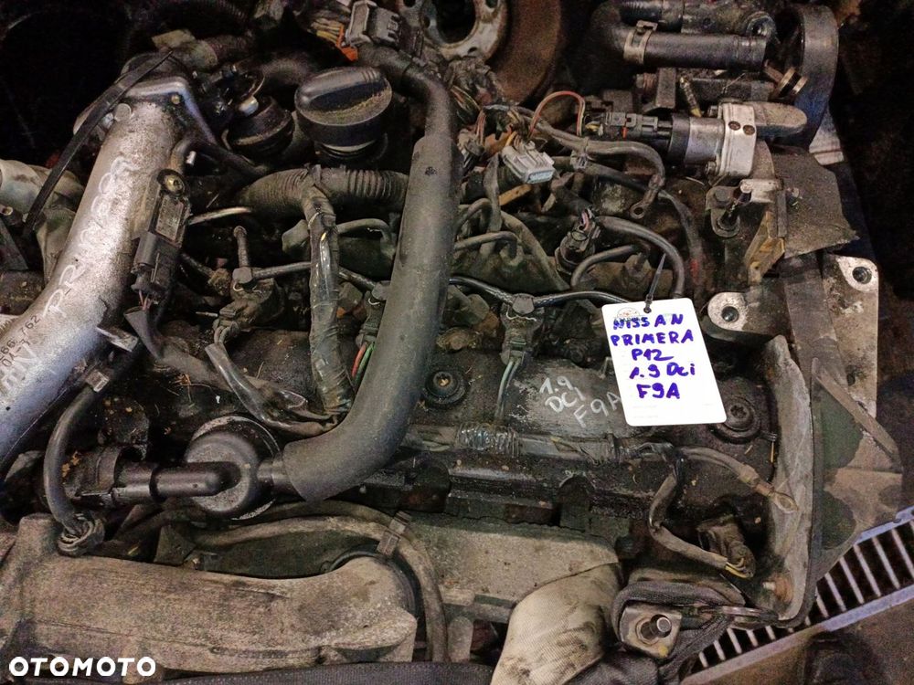 KOMPLETNY SILNIK NISSAN PRIMERA P12 1.9DCI F9A - 1