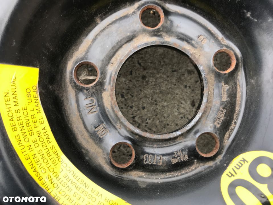Koło Felga zapasowa dojazdowa Opel Omega Vectra Zafira 6 1/2J X 15 ET33 - 3