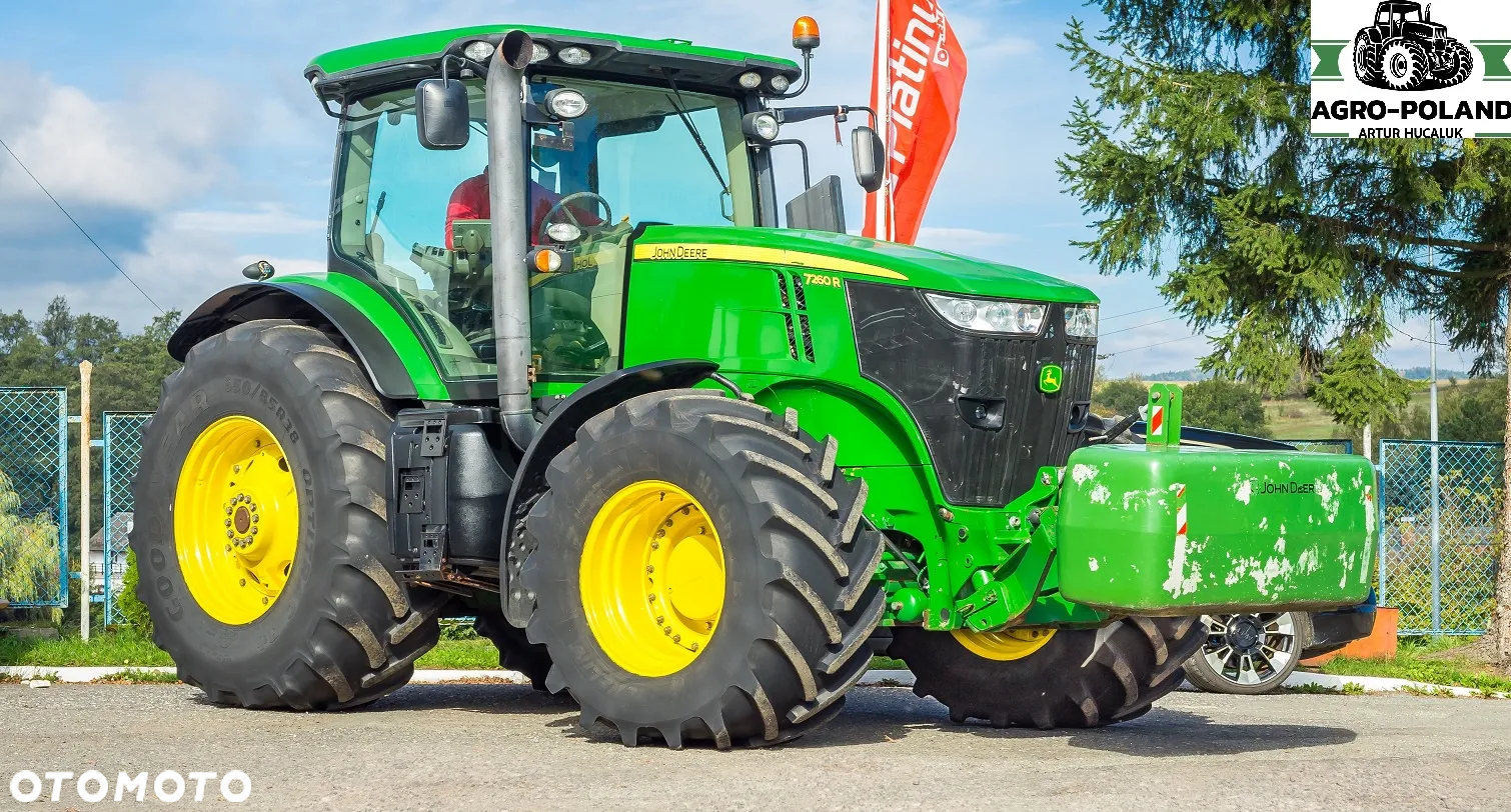John Deere 7260 R - 8.515 h - WOM - TUZ - 2013 ROK - 2