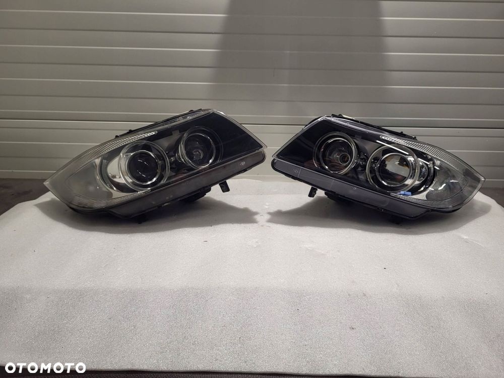 bmw 3 e90 xenon nie skrętny komplet lamp przednich 69427379/ 69427389 - 1