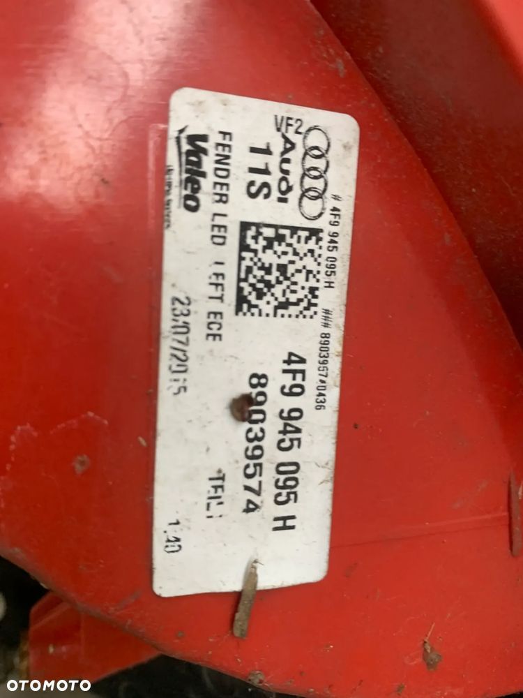 lampa tył tylna lewa w błotnik LED 4F9945095H A6 C6 kombi - 7