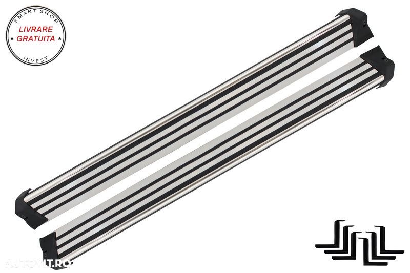 Praguri Trepte Laterale Mercedes G-Class W463 (1989-2018)- livrare gratuita - 1