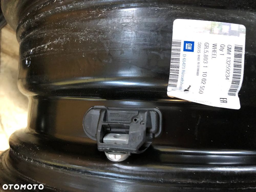 5614. Felgi Stalowe R16 5x105 56,5 MM ET 39 - Komplet- 4 Szt - Opel Astra J - Wysyłka Montaż - 4