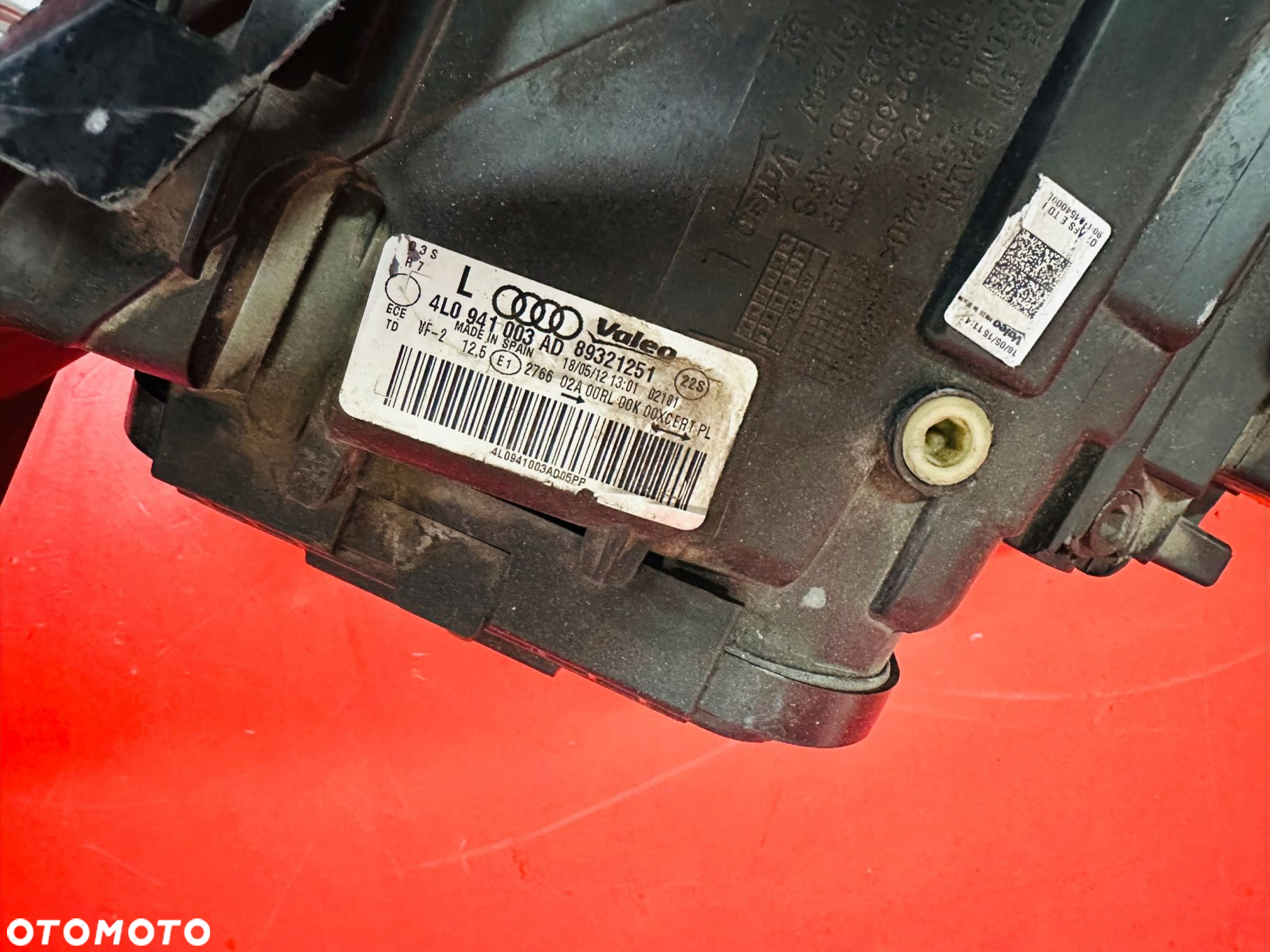 LAMPA LEWA AUDI Q7 LIFT 3L0 BI XENON SKRĘTNA LED - 5