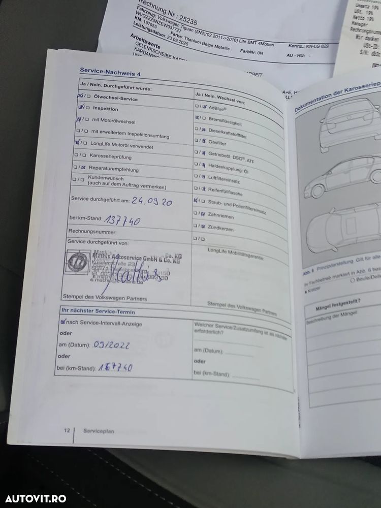 Volkswagen Tiguan 2.0 TDI DPF 4Motion BlueMotion Technology DSG Life - 12