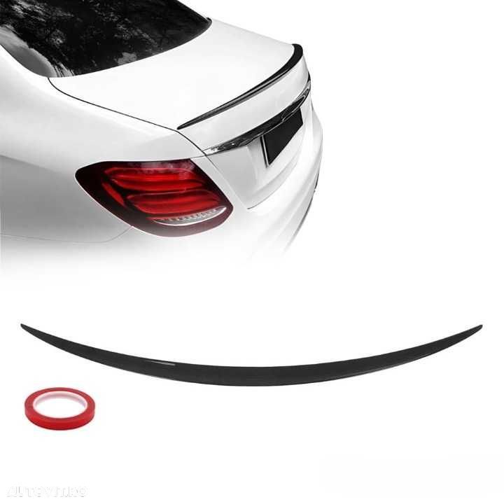 Eleron Portbagaj Lip Mercedes-Benz E-Class W213 [16-22], Negru Lucios - 1