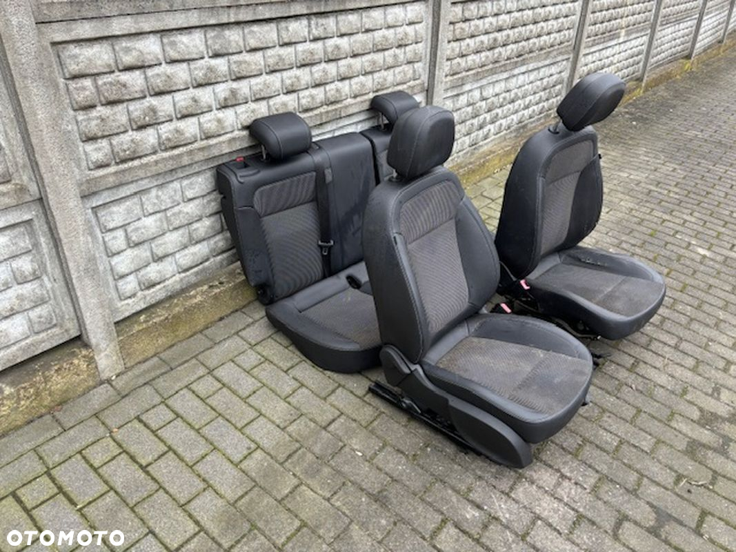 FOTELE PRZÓD TYŁ PÓŁSKÓRA OPEL ASTRA IV J HB 5D 2009- EUROPA ORYGINAŁ - 3
