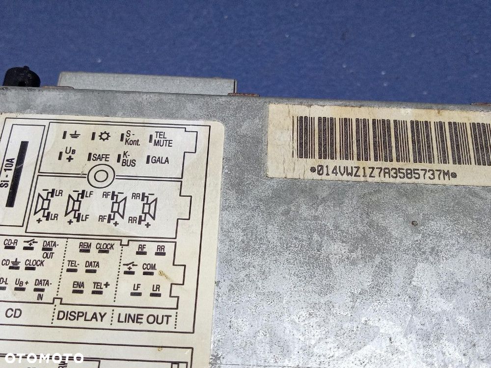 VW BORA GOLF IV PASSAT B5  RADIO NAWIGACJA NAVIGATION MFD 3B0035191D - 10