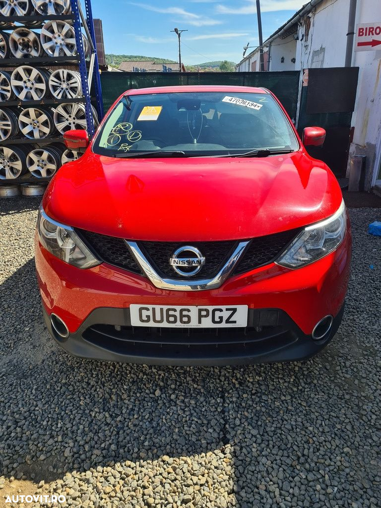 Aripa Dreapta Fata Nissan Qashqai J11 2013 - 2017 4 Usi ROSU Z106 (936) - 3
