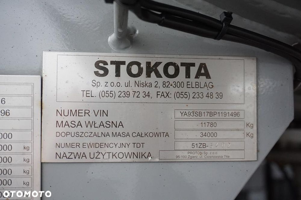 Stokota CYSTERNA / DO GAZU / LPG / 47 895 L / JAK NOWA - 25