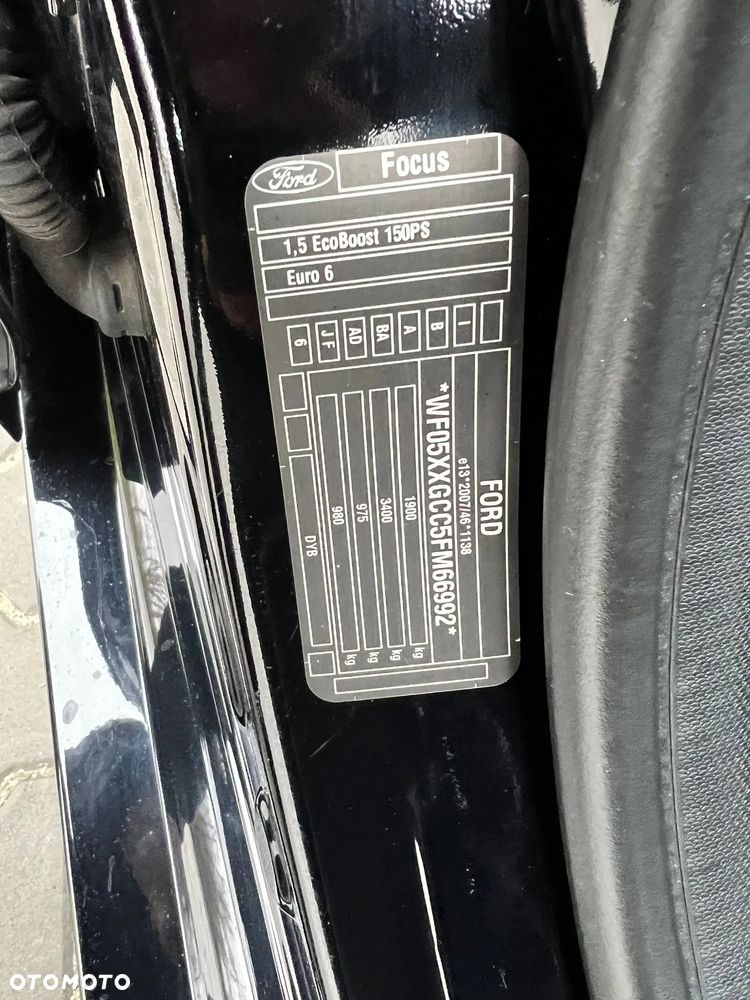 Ford Focus 1.5 EcoBoost Black Edition ASS - 10