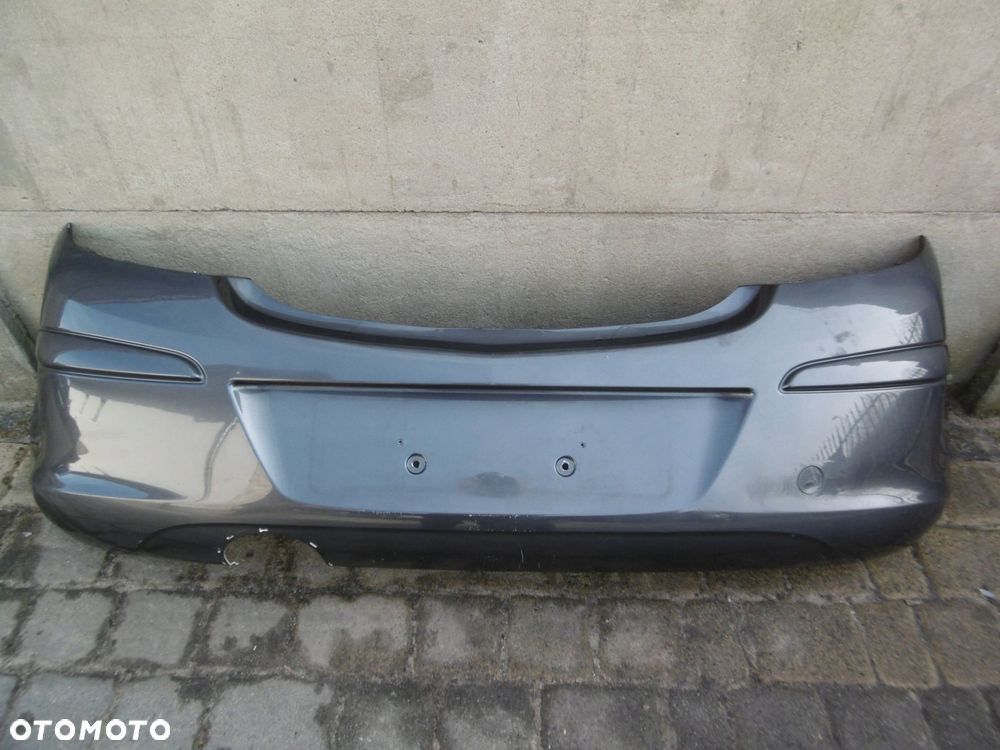 opel corsa d 3-drzwi - zderzak tylny - 1
