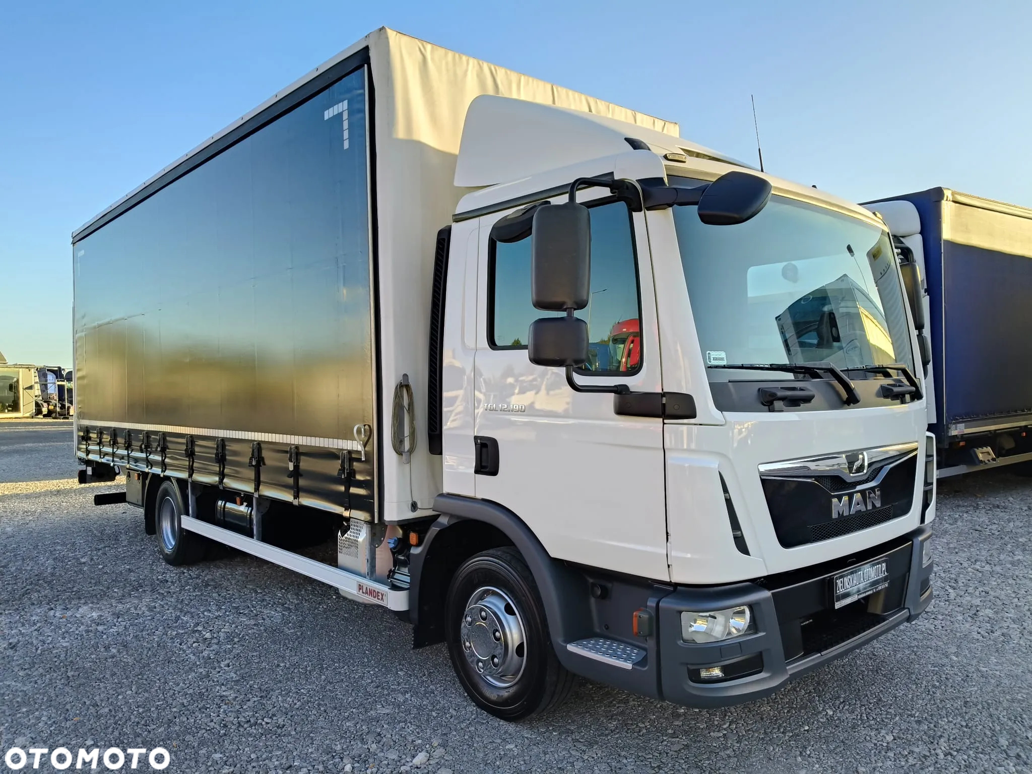 MAN TGL 12.190 / FIRANKA + WINDA / EURO 6 / PRZEBIEG 220 TYS KM ! / - 11