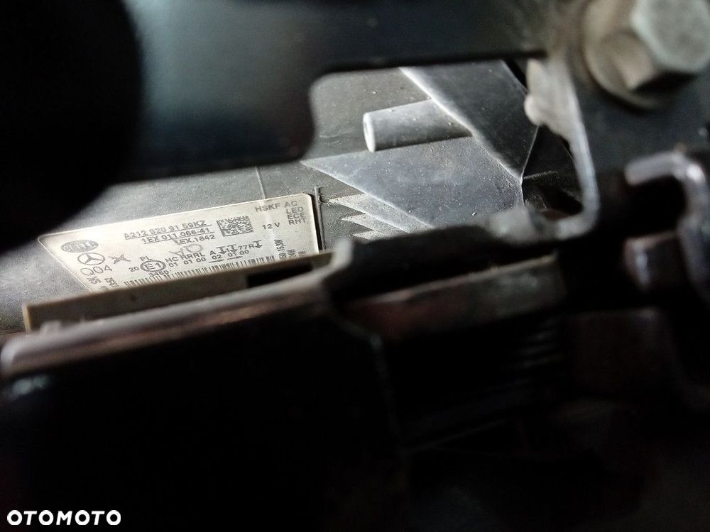 E KLASA W212 LIFT PAS PRZÓD ZDERZAK LAMPY KOMPLET - 15