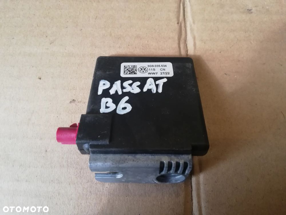 VW PASSAT B6 WZMACNIACZ ANTENA MODUŁ ORYGINAŁ 3G9035534 - 1