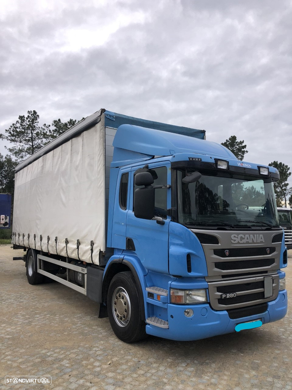 Scania P 280 Plataforma Traseira- 2012