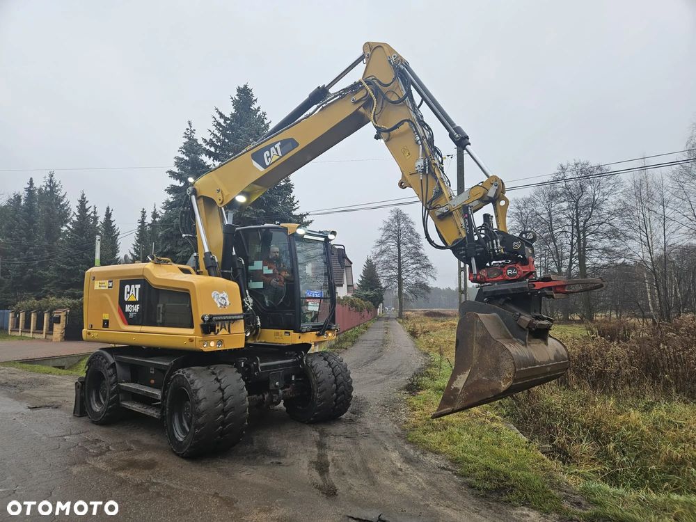 Caterpillar 314f rototilt szczypce system 3d - 1