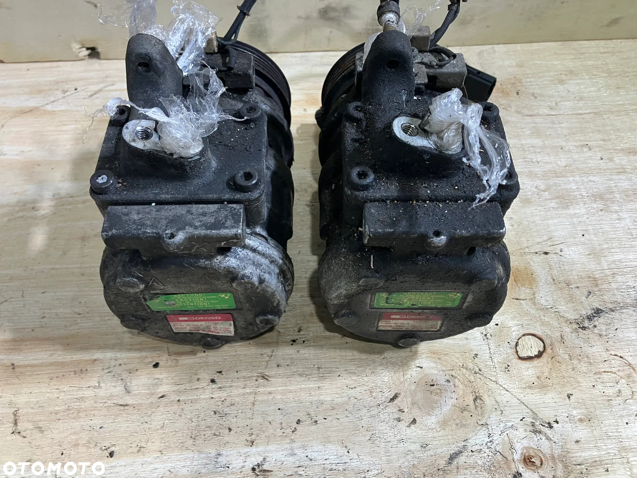 SPRĘŻARKA KLIMATYZACJI BMW E31 E32 E34 E38 V8 M60 B30 B40 KOMPRESOR KLIMY 447200 DENSO - 4