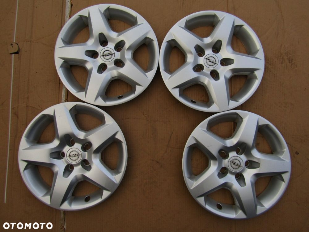 4x Kołpaki 16 Strukturalne Opel Astra H III Zafira B Vectra C Meriva A B - 9