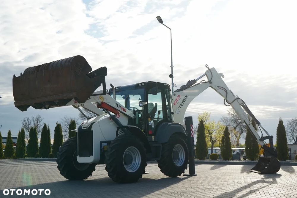 Terex TLB 990 / KOPARKO-ŁADOWARKA / KOMPLET ŁYŻEK / 3 300 MTH / - 2