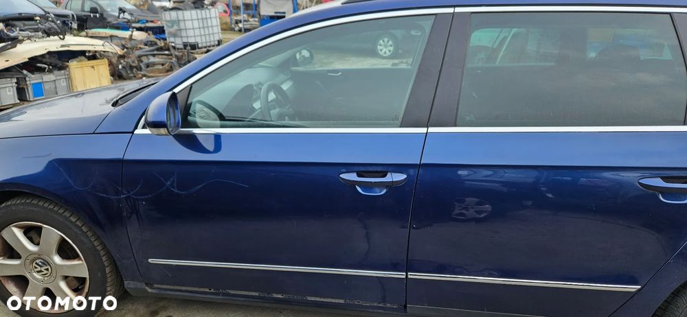 Drzwi lewe prawe przednie przód VW Passat B6 kombi 2009r LD5Q - 1