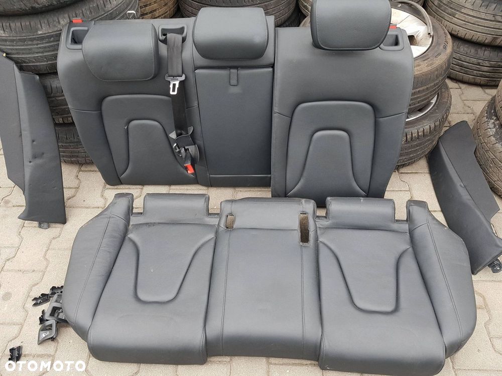 AUDI A4 B8 LIFT 11-15r KOMBI FOTELE SKÓRZANE KANAPA - 2