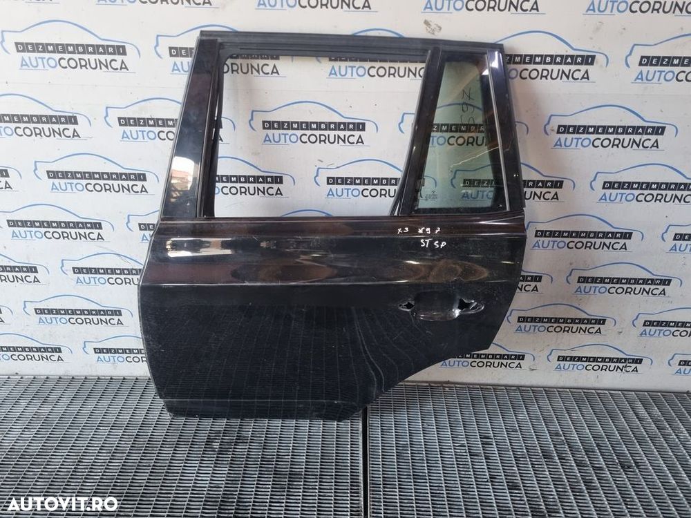 Usa Stanga Spate BMW X3 E83 Facelift 2006 - 2010 SUV 4 Usi NEGRU (697) M Pachet - 1