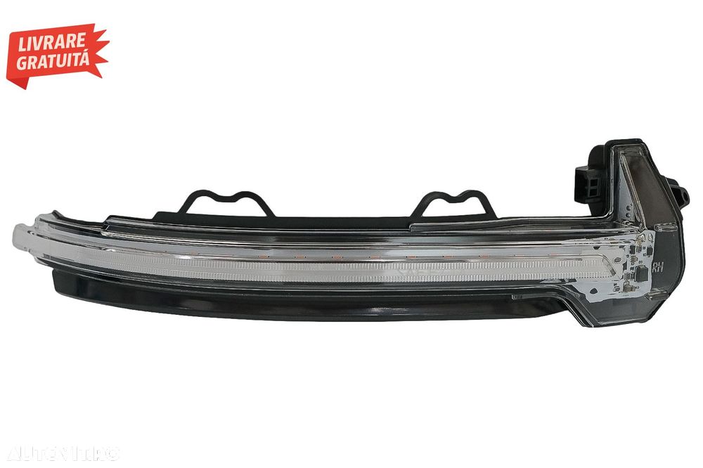 Indicator Dinamic Full LED pentru Oglinda Osram LEDriving DMI Audi A4 S4 RS4 B9 (2- livrare gratuita - 4