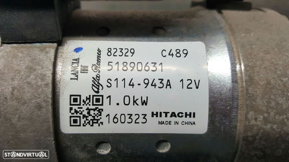 MOTOR DE ARRANQUE FIAT NUOVA 500 (150) LOUNGE - 2