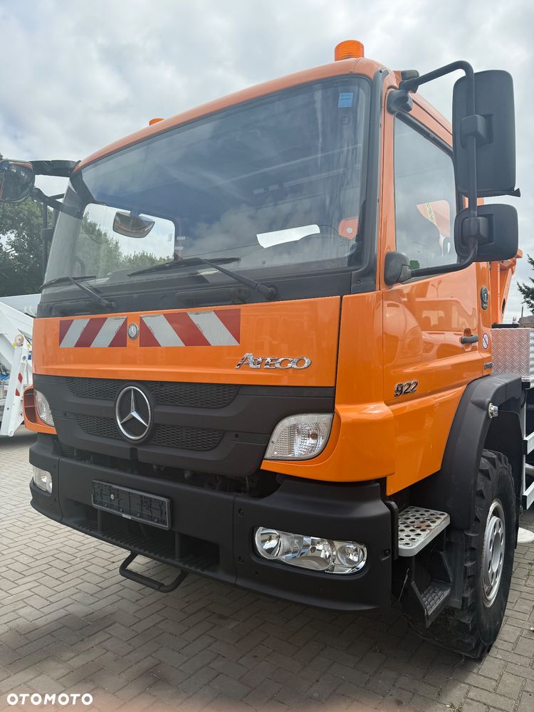 Mercedes-Benz 922 Podnośnik Koszowy Zwyżka Blokady Mostu !!! 4x4 Palfinger P180 Izolowany Kosz UDT Pilot jak Wumag Ruthmann Gsr - 26
