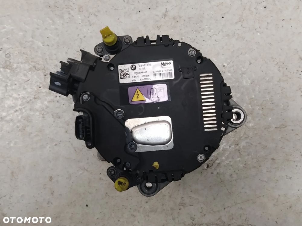BMW SERII 3 G20/G21 4 G22/G23/G26 5 G60/G61 X3 G45 X6 G06 ALTERNATOR NOWY ORYGINAŁ - 8