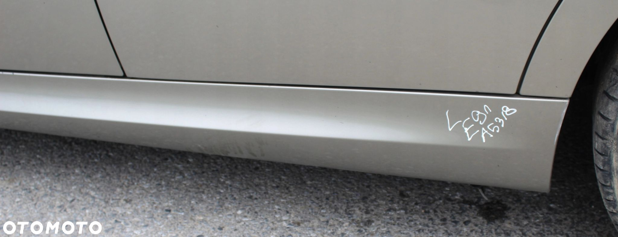 LISTWA PROGOWA LEWA BMW E90 E91 M PAKIET A53 PLATI - 2